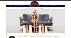 Desktop Screenshot of elliottconsign.com